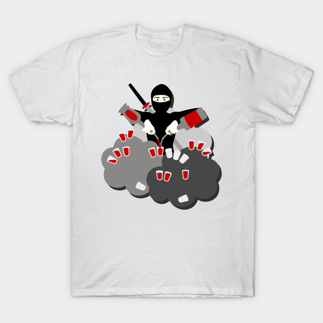 Super Ninja Bartender! T-Shirt-TJ